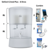 Filtro Cristal Plus - 8 litros - 2 velas