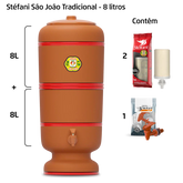 Filtro São João - 8 litros - 2 velas